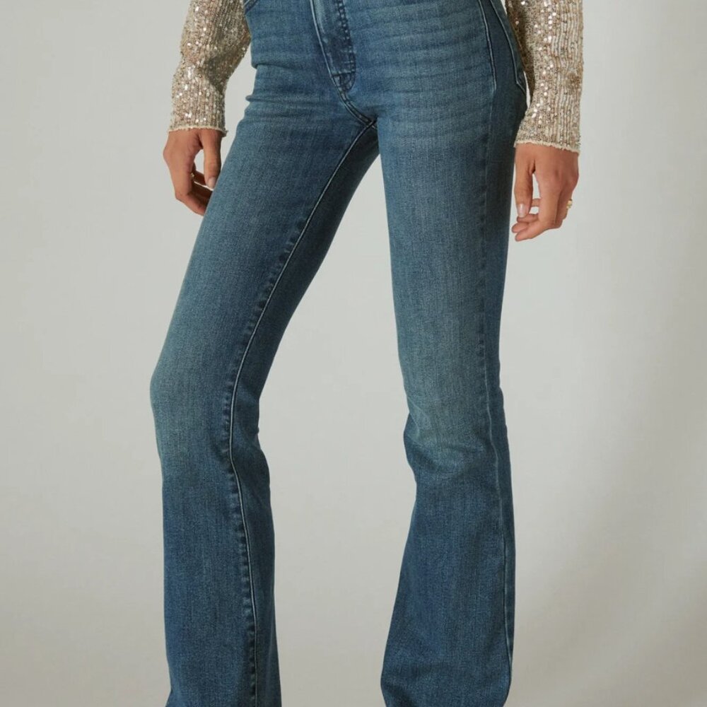 Lucky Brand high rise stevie flare Jeans